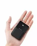 Charmast Mini-Powerbank, 10.000 mAh, 20 W, PD, schnelles Aufladen, tragbares Ladegerät, USB-C, externer Akku, kompatibel mit iPhone, Sumang, iPad, Android usw., Schwarz
