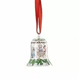 Hutschenreuther Weihnachten Sammelkollektion 2025 Glasglocke Weihnachtsspiele Weihnachtsglocke, 7 cm