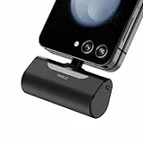 iWALK Mini Powerbank 4500mAh,USB-C Tragbares Ladegerät,Externer Akku für Tasche/Reisen/Kapazität Erhöhen,Kompatibel mit iPhone 17/16/15/Galaxy S25 S24/Huawei/LG/Pixel/Nexus/Redmi,Schwarz