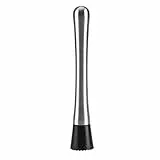Yosoo Item Name (aka Title): Cocktail Eismaschine 304 Edelstahl, Stößel, Mixer, Wein, Bar, Werkzeug für Küche, Bar, Restaurant, 20 cm