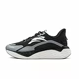 THE FLOW Laufschuhe, Fitnessstudio Turnschuhe, Leichte Sportschuhe, Straßenlaufschuhe für Damen und Herren (Greyscale, Erwachsene, 41, Numerisch, EU Schuhgrößensystem, M)