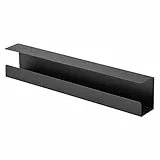 RICOO Kabelkanal Kabelwanne Universal Kabel Management für unter Schreibtisch 60cm Kabelführungssystem Z1111 Kabelrinnen Leitungskanal Kabelschlauch Kabelführung Cable Organizer Desk