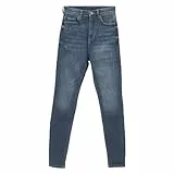 ESPRIT EDC by, Super High Rise Skinny, Damen Jeans Stretchdenim Blue Used W 28 L 32