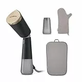 Philips Dampfglätter 5000-Serie – 35 Sekunden Aufheizen, kontinuierlicher Dampf, zwei Wassertanks, Eco-Modus, verstellbarer Kopf, Metallplatte, Handschuh, Beutel & StyleMat, anthrazit (STH5030/80)