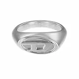 Diesel Herren-Siegelring Edelstahl, DX14750407