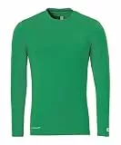 uhlsport Distinction Colors Baselayer – Langarm Funktionsshirt Herren Damen – anliegendes Sport Unterhemd, Baselayer für Fußball, Training und Running