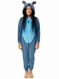 Disney Stitch Onesie | Lilo Und Stitch Onesie Mädchen | Schlafanzüge Für Mädchen | Blau 158