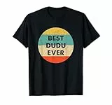 Dudu Vorname T-Shirt - Dudu Name - Schwarz - S - Unisex - Kurzarm - T-Shirt - Personalisiert - Klassisch - Vatertag