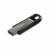 SanDisk Extreme GO USB 3.2 Flash-Laufwerk 128 GB (Highspeed USB, Lese- und Schreibgeschwindigkeit 400 MB/s und 180 MB/s, SecureAccess, RescuePRO Deluxe)