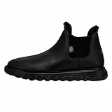 Hey Dude Branson Boot Craft Leather Urbane Schuhe DonnaSchwarz Schwarz
