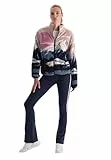 Dagi Damen Stripe Detail Spanish Tights Leggings, Navy, S EU