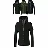 Covalliero - Damen Hoodyjacke | Zipper Hoodie aus Teddy-Fleece | Kapuzenjacke mit 2-Wege-Reißverschluss | Übergangsjacke mit 3 Taschen | Reitjacke in Black | Reitbekleidung in Größe S