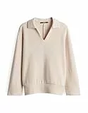 someday Damen Sweatshirt | ULICA Loose Sweatshirt aus weichem ECOVERO™ Viskose Mix Mellow mélange, 38