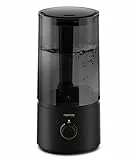 raydrop Luftbefeuchter für Schlafzimmer, 1,7 L Leiser & Platzsparender Ultraschall-Raumbefeuchter für Baby & Pflanzen, Einfache Bedienung & Leicht zu Reinigen, Automatische Abschaltung, Schwarz