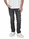Replay Jeans Herren Stretch Straight Fit Grover Jeanshose Hose Denim, Länge:32L, Farbe:Dark Grey (097), Weite:34W