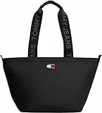 TOMMY JEANS Damen Tjw ESS Daily Mini Tote Aw0aw17890 Tragetasche, Black (Black)