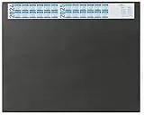 Durable Schreibunterlage (mit Vollsichtplatte und Kalender, 650 x 520 mm), Schreibtischunterlage, 1 Stück, dunkelblau, 720407
