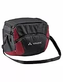 VAUDE Lenkertasche Ontour Box L (Klickfix Ready), 6 Liter, Black/Carmine, Einheitsgröße