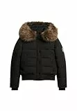 Superdry Damen Everest Hooded Bomberjacke Schwarz 36