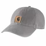 Carhartt Herren Canvas Cap Baseballkappe, Asphalt, Einheitsgröße
