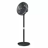 Philips Smart Standventilator Serie 3000. Starke & extrem leise SilentWings-Technologie. 19 dB. 2-in-1-Tisch- & Standventilator. Neig- & drehbar. App-Steuerung. 12-St.-Timer. Schwarz (CX3550/01)