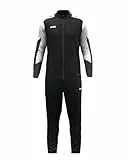 JAKO Unisex Polyesteranzug Dynamic, schwarz/weiß/anthrazit, L