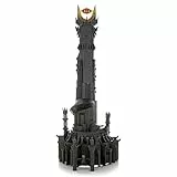 Fascinations ICX238 Metal Earth Metallbausätze - Herr der Ringe Mordor Turm BARAD-DÛR, lasergeschnittener 3D-Konstruktionsbausatz, 3D Metall Puzzle, DIY Modellbausatz mit 4 Metallplatinen, ab 14 Jahre