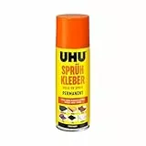 Uhu 46740 - Sprühkleber Permanent + Transparent 200 ml