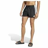 adidas Herren 3-Stripes Swim Shorts 3-inch Badeanzüge, schwarz/weiß, XXL