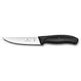 Victorinox Swiss Classic Tranchiermesser, gerader Schliff, Spülmaschinengeeignet, schwarz, Edelstahl