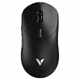 Rapoo VT2 Kabellose Gaming-Maus - 53g Ultraleicht E-Sports Pro PAW3398 26K DPI Echte 8000Hz Abfragerate Nordic nRF54L15 MCU 750h Akku 10 Programmierbare Tasten Symmetrisch Schwarz