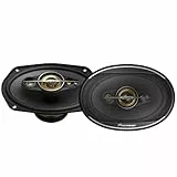 Pioneer TS-A6991F 6 x 9 5-Weg-Koaxial-Lautsprecher Set mit 2 Lautsprechern (je 700W max., 120W Sinus), kraftvoller Klang, hoher Wirkungsgrad, 86mm Einbautiefe, 153 x 222mm Einbauausschn., mit Gitter