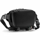 K&F CONCEPT Kameratasche Klein, Camera Bag, Fototasche Klein für DSLR/SLR/Zubehör, Einfache Mode Umhängetasche, Schwarz (Gr. S)