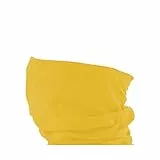 Oblique Unique Damen/Herren Mikrofaser Multifunktionstuch K-150 (Pure Yellow)