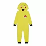 Pokemon-Einteiler mit Kapuze für Jungen oder Mädchen, Pikachu, Alter 3-4 Jahre