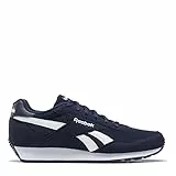 Reebok Unisex Rewind Run Sneaker, Vector Navy/White/Vector Navy, 44 EU