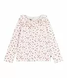 Pe Bateau Mädchen Cataline_h Tag-Kleidung, Milk/Multico, 10 Jahre