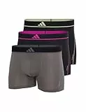 adidas Herren Trunk (3PK) -Active Micro Flex Eco Boxershorts, 904 Assorted, M (3er Pack)