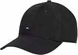 Tommy Hilfiger Herren Cap Flag Soft 6 Panel aus Baumwolle, Schwarz (Black), Einheitsgröße