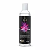 Vibratissimo Play Gel all-in-one 250 ml I Gleitmittel wärmend, prickelnd & Höhepunkt verstärkend I Wasserbasierte Gleitgele I Lubricant Gel für Toys & Latexkondome I water based lubrication
