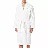 HUGO DRESSING GOWN Herren,White100, XL