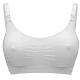 Medela Keep Cool Nahtloser Schwangerschafts- und Still-BH ohne Bügel – 2 eingewebte atmungsaktive Zonen – Soft-Touch-Stoff für angenehmen Halt