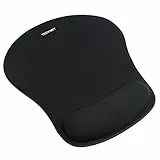 TECKNET Mauspad mit Gelkissen, Memory Foam Mousepad Ergonomisches Wasserdicht Komfort Mausmatte mit Handgelenkpolster Handauflage, für Büro/Home Alle Maus Offfice Heim Computer Laptop