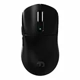 MAMBASNAKE M3 39g Superlight Mouse, PixArt PAW3395PRO Gaming Sensor, BT/2.4G Wireless/Wired Gaming Mouse, 6 Adjustable DPI up to 40000, 200 Hrs Battery, Office Mice for Win11/Xbox/PS/Mac (Black)