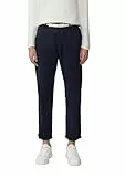s.Oliver Damen Chino – Regular Fit, Tapered Leg, Baumwollstretch, Mid Rise mit Gürtel
