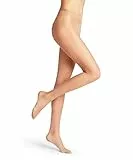 FALKE Damen Shelina 12 Den W Ti Ultra-transparent Einfarbig Strumpfhose, Hautfarben Powder 4169, M-L EU
