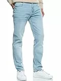 Indicode Herren INSantino Jeanshose aus 99% Baumwolle | Denim Stretch Jeans Männer Light Cloud, 34/30