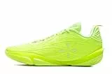 LI-NING Männer Leicht Hochelastisch Professionelle Basketball-Spielschuhe Wade 808 5 Ultra V2 Fluoreszierend Limette EU 42 1/3