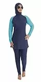 Beco Damen badpak 5722 Badeanzug, Marine/Blau, L EU
