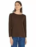 CECIL Basic Langarmshirt Chocolate Mousse XXL